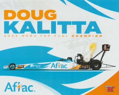 Tarjeta de héroe Doug Kalitta Aflac Toyota Top Fuel Bristol NHRA 2025 Foto 1 de 2