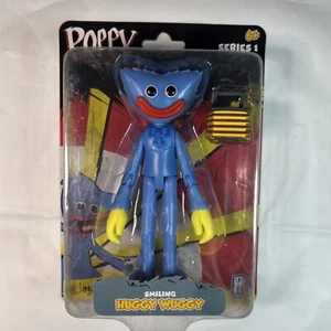 POPPY Playtime Smiling Huggy Wuggy 5" Posable Action Figure Series 1 PhatMojo - Picture 1 of 6