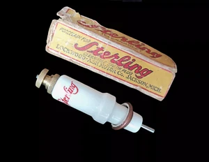 20's 1921 1917 1924 Sterling Spark Plug In Box Truck Tractor Gas Engine Vintage - Picture 1 of 8