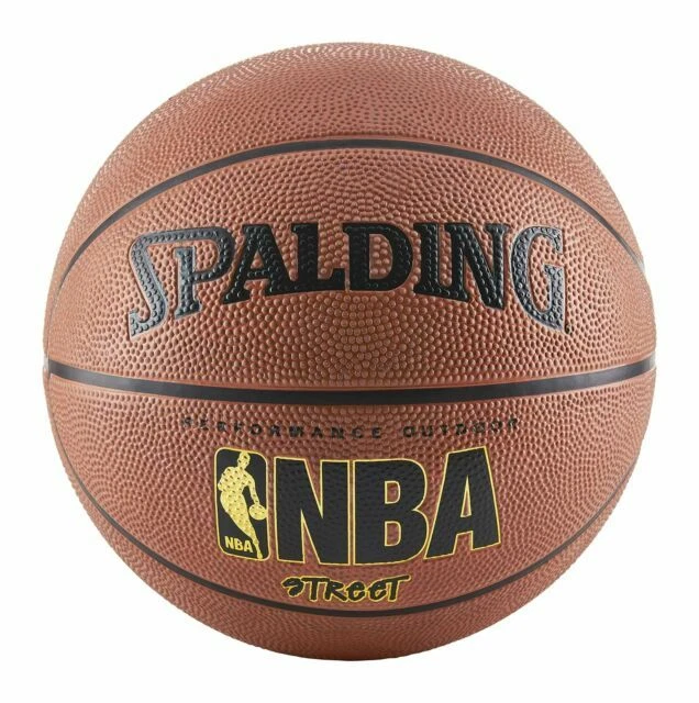 Spalding 63249 NBA Street Outdoor Basketball, Size 7 - Orange