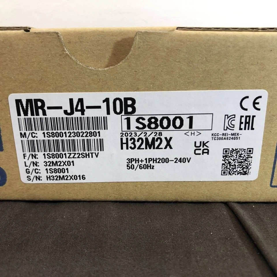 MITSUBISHI ELECTRIC MR-J4-10B 1 STÜCK NEUER MITSUBISHI SERVOANTRIEB MR-J4-10B