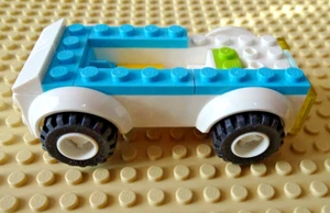 LEGO Parts: 11650c02 White Vehicle Base for 41694 Pet Clinic Ambulance - Picture 1 of 3