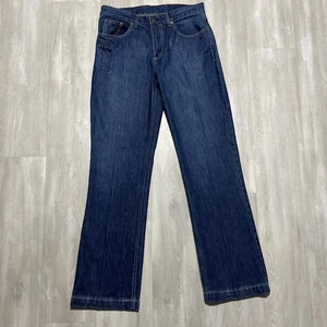 Kimes Ranch Cal Jeans Mens 31x34 Blue Denim Straight Fit Western Work Wear Ranch - Picture 1 of 11