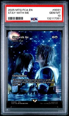 2025 MTG Final Fantasy STAY WITH ME * Through The Ages #0031 * PSA 10 - Image 1 of 2