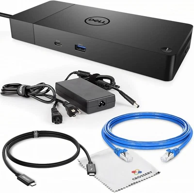 Dell WD19S USB-C Docking Station Bundle Dual Monitor Support - Image 1 of 4