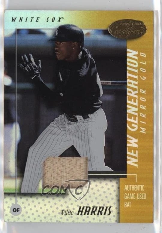 2002 Leaf Certified Mirror Gold Materials /25 Willie Harris #174 - Image 1 of 2