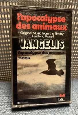 L'Apocalypse Des Animaux  Vangelis Rossif: Original Soundtrack UK Cassette Tape Foto 1 de 4