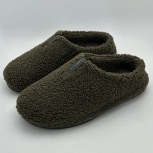 Bombas SUNDAY SLIPPER Fuzzy Sherpa Slipper Pantoletten Hausschuhe 9 Forrest Green - Bild 1 von 6