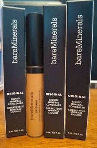 3 Bare Minerals Original Liquid Mineral Concealer Dark 5C .2 fl. oz NIB Lot 3 - Picture 1 of 4