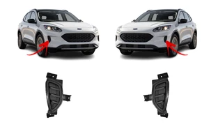 Para Ford Escape 20-24 Nuevo Parachoques Delantero Cubierta Lateral Negro Izq. - Imagen 1 de 8