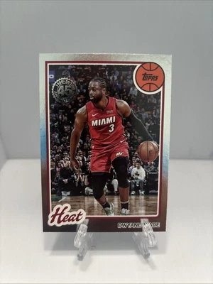 Baloncesto Topps 2025 Dwayne Wade 45 aniversario 80BK-5 Foto 1 de 2