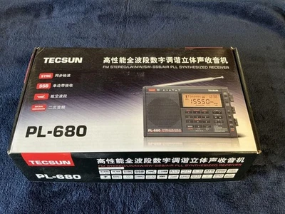 TECSUN PL680 PL-680 PLL FM/Stereo MW LW SW SSB AIR Band Japanische Version NEU - Bild 1 von 4