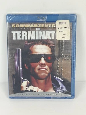 THE TERMINATOR Blu Ray Arnold Schwarzenegger Factory Sealed New - Image 1 of 2