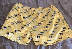 GREEN BAY PACKERS Football NFL Women's Lounge MEDIUM Sleep Shorts FREE SHIPPING - Picture 1 of 3