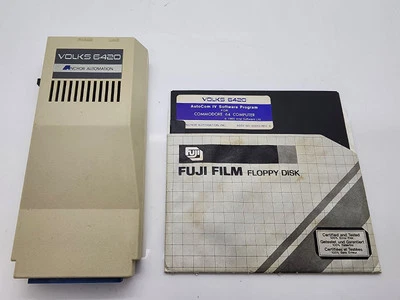 Commodore 64 Volks 6420 Modem & AutoCom IV Sofware - Image 1 of 4