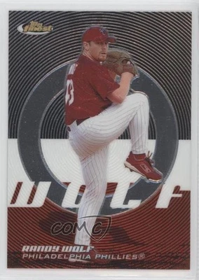 2005 Topps Finest Randy Wolf #114 - Image 1 of 2