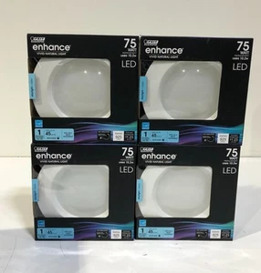 4pk Feit Electric 5 & 6 in. 75W Equiv Daylight 5000K LED Recessed Downlight New - Picture 1 of 3