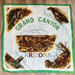 Sheer Grand Canyon Arizona Souvenir Scarf, 26” X 25” - Picture 1 of 8