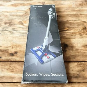 Dyson DC56 Hard Floor Cordless Vacuum Cleaner White & Blue Open Box - Picture 1 of 9