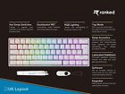 Ultra Premium N60 % Mechanical Keyboard, Lubricated Stabilizers, Gateron Speed Y