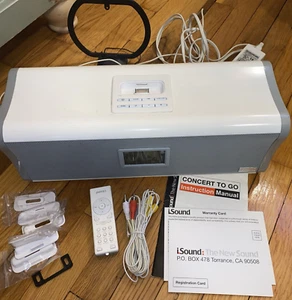 I.Sound portable audio system charging dock station for iPod By: Dream Gear - Picture 1 of 9