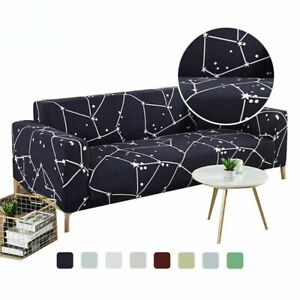 Universal Printed Sofa Cover Stretch Couch Cover Bench Cover Love-seat Bed Cover