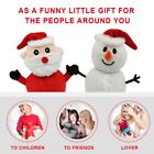 Soft Cloth Toy Santa Claus Father Christmas Doll Double-sided Flip Plush Toy