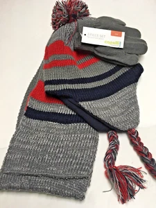 CAPELLI KIDS 3 PC SET S/M 4-7 YRS HAT GLOVES & SCARF NEW WITH TAG - Picture 1 of 2