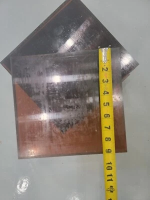 1" Thick ULTEM Plate 9x9.5" - Image 1 of 3