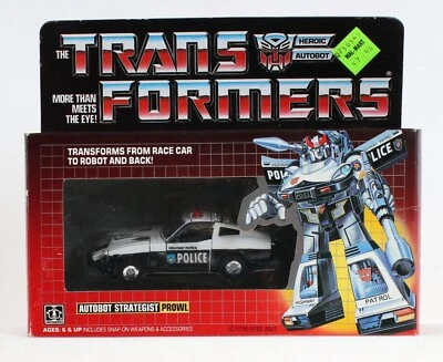 Vintage Transformers Prowl Cars MIB C-9 - Image 1 of 2