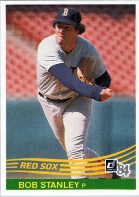 1984 Donruss #644 Bob Stanley Boston Red Sox - Image 1 of 2