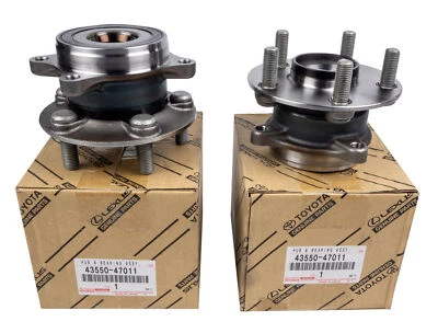 Genuine OEM 2x Front Axle Wheel Hub Bearing for Toyota Prius CT200h 43550-47011 - Image 1 of 4