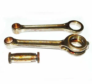 Connecting Rod Set + Pin Fits Harley Davidson 45s WLA 1932-73 24290-32 ECs - Picture 1 of 9