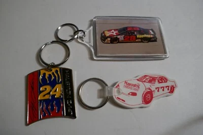 Vintage 3 Diff  KEYCHAIN — # 24, Jeff Gordon , # 28 Havoline and 777 HarraNASCAR - Image 1 of 3