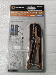 Southwire RJCC-T1K Compact Voice & Data Crimp Tool - Picture 1 of 3