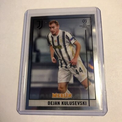 2020-21 Topps Merlin Chrome Dejan Kulusevski #85 - Image 1 of 2