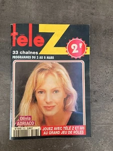 TELE Z N°703 26 FEVRIER 1996 OLIVIA ADRIACO    K54 - Foto 1 di 1