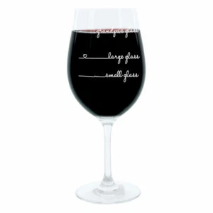 Leonardo Wine Glass XL Grandpas Glass Handwriting Gift Engraving Wine Glass 6... - Picture 1 of 4