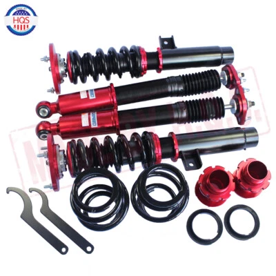 Red Coilover Shock Absorber For BMW 3 Series E46 320i 323i 325i 328i 330i Shock - Image 1 of 4
