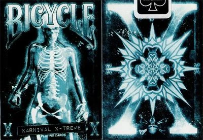 KARNIVAL X-TREME LIMITED EDITION BICYCLE DECK OF PLAYING CARDS POKER SIZE - image 1 of 4