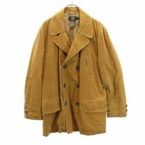 RRL RALPH LAUREN 90s Initial Black Tag Red Three Stars Corduroy Peacoat M Brown - Picture 1 of 10