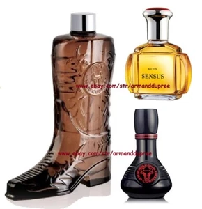 AVON 3 COLONIAS PARA CABALLERO MAS VENDIDAS  SENSUS-WILD COUNTRY  100% ORIGINAL - Picture 1 of 4