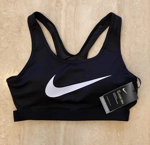 NIKE CLASSIC SWOOSH PADDED MEDIUM SUPPORT SPORT BH GRÖSSE MEDIUM NEU MIT ETIKETT - Bild 1 von 10