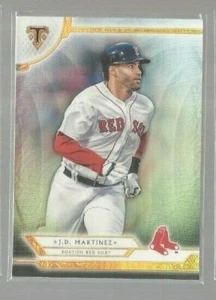 2018 Topps Triple Threads #56 J.D. Martinez (ref 110840) - Picture 1 of 1