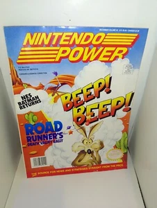 NINTENDO POWER - VOLUME 43 - DECEMBER 1992 - ROAD RUNNER'S DEATH VALLEY RALLY - Picture 1 of 5