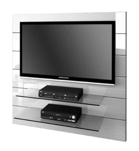 Pared TV PANORAMA en 4 colores HIGH GLOSS pintura acrílica o roble - Imagen 1 de 9