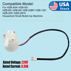 HZB-12A/25BF Ice Maker Machine Water Pump Replacement for Household Small Bullet - Picture 1 of 11