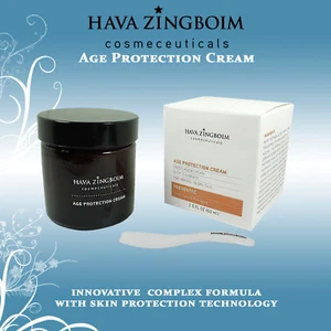 Hava Zingboim Age Protection Cream Anti Aging Skin Face Moisturaizer 2oz 60ml - Picture 1 of 5