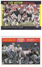 1987-1988 Fleer Team Action Football Cards 1-88 You Pick!
