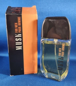 AVON Musk for Men Cologne Spray 3fl oz Vintage 1997 New in Box - Picture 1 of 3